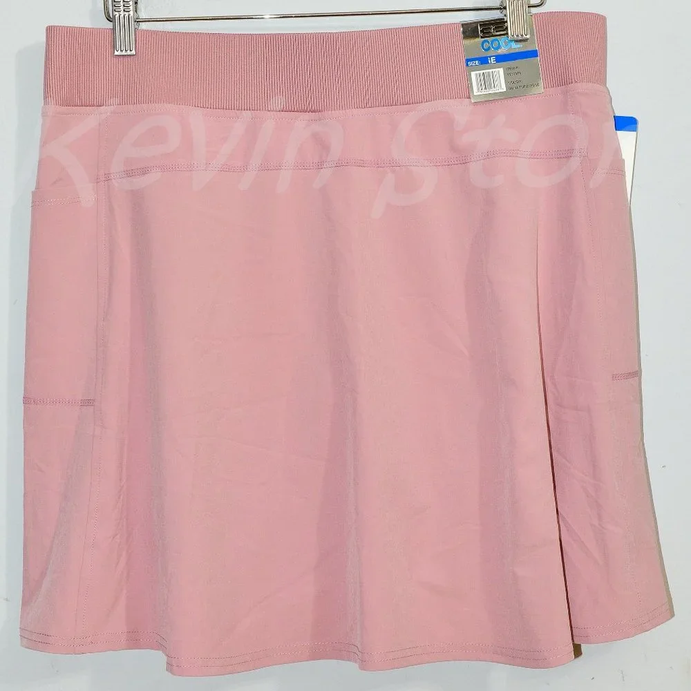 Pink NWT‎ 32 Degrees ladies Flowy woven lightweight skorts
